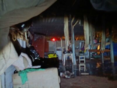 Imagem da notícia Incêndio destrói residência durante a madrugada em Cassilândia